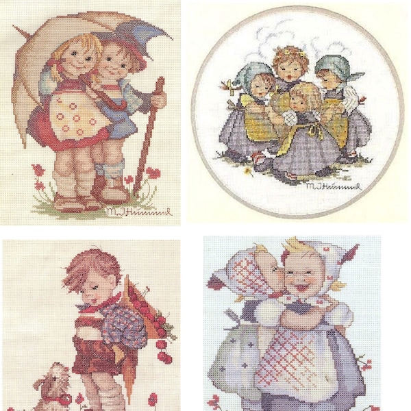 Hummel Cross Stitch Kits JCA Needle Treasures Goebel licensed U-CHOOSE 2607 2608 2609 2610