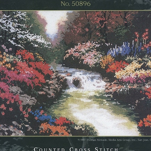 Thomas Kinkade Cross Stitch Kits NEW Choose From 10 Kits Etsy