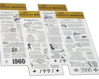 Timeless Moments Year Stickers It Takes Two
