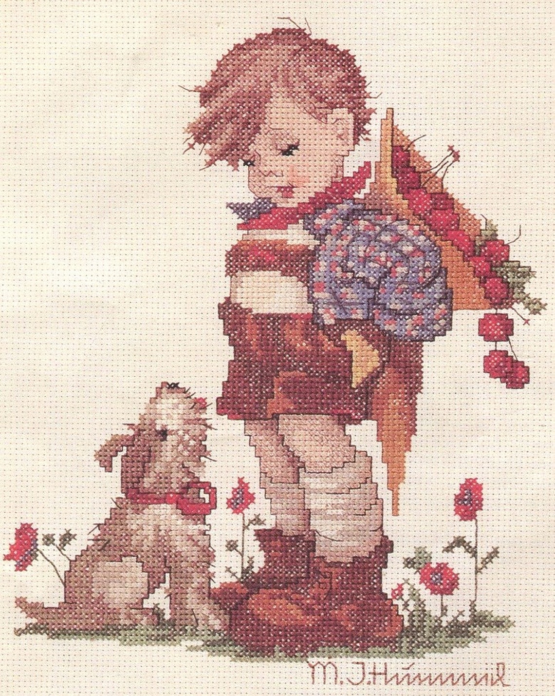 Hummel Cross Stitch Kits JCA Needle Treasures Goebel Licensed UCHOOSE 2607 2608 2609 2610 Etsy