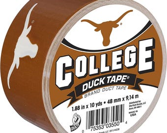 University of Texas - Longhorns - College Duck Tape, crafts, tailgating, fun