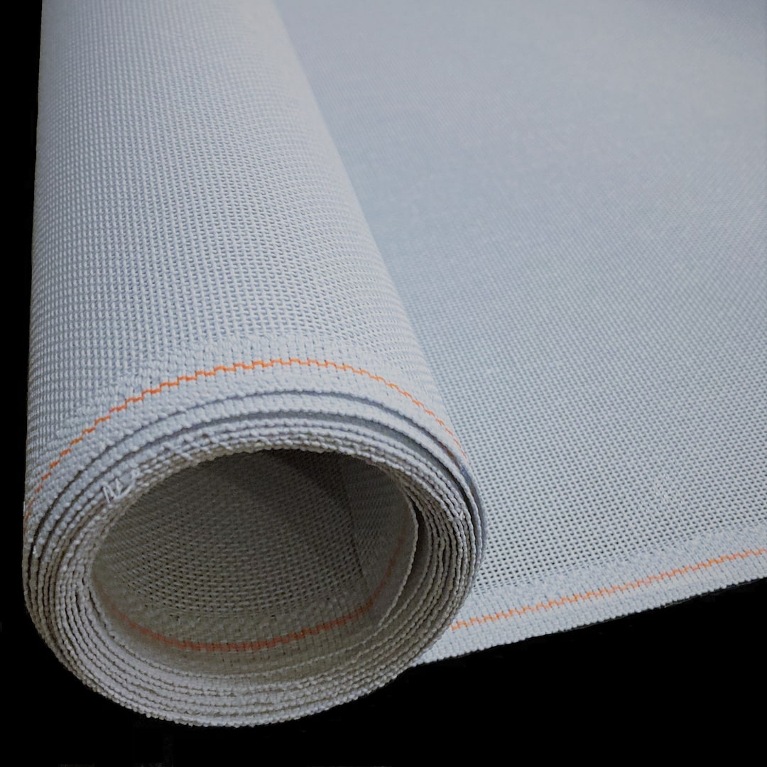 FRANZ SISCH BLAU Mono Deluxe Nadelspitze 18 Maschen 1 Meter Orange franz-sisch-blau-mono-deluxe-nadelspitze-18-maschen-1-meter-orange