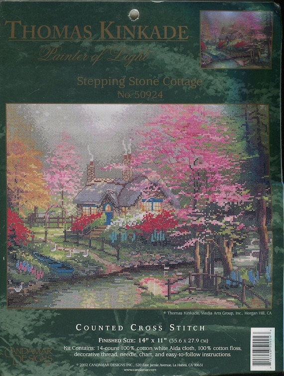 Thomas Kinkade Cross Stitch Kits NEW Choose From 10 Kits Etsy