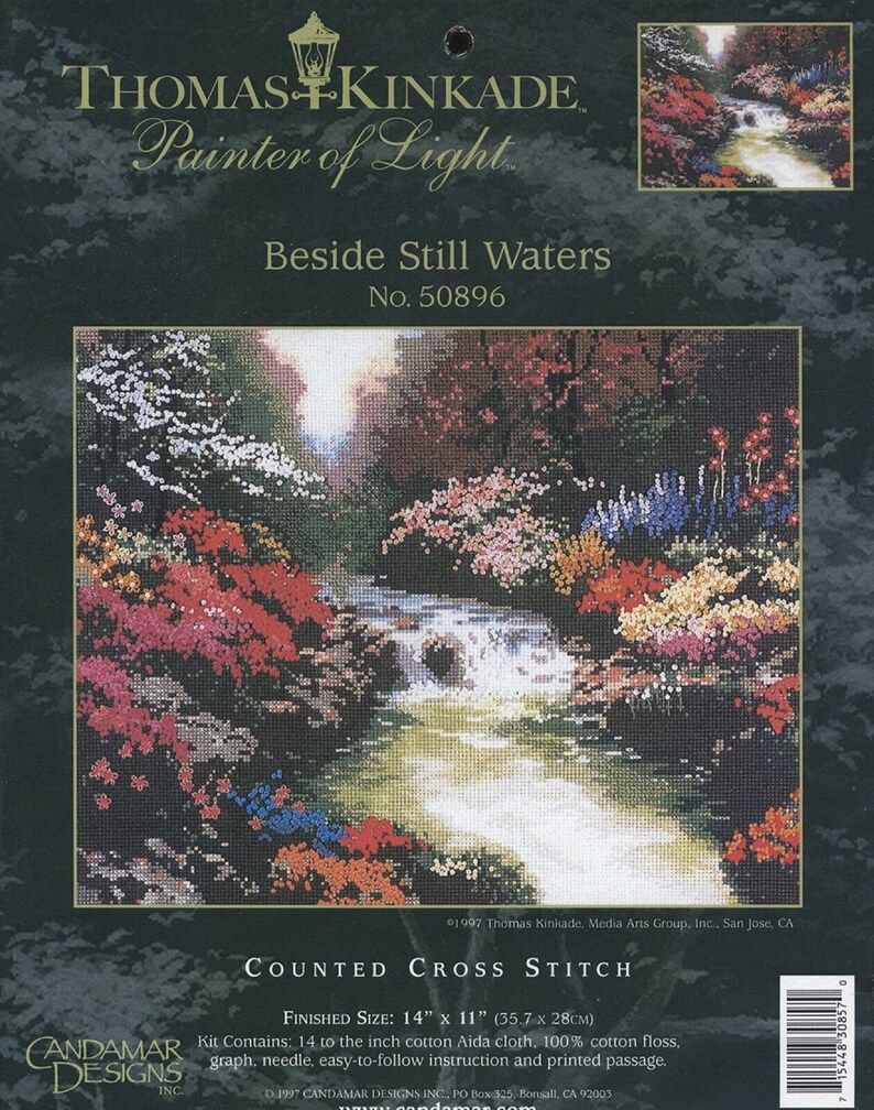 Thomas Kinkade Cross Stitch Kits NEW Choose From 10 Kits 50835, 50837