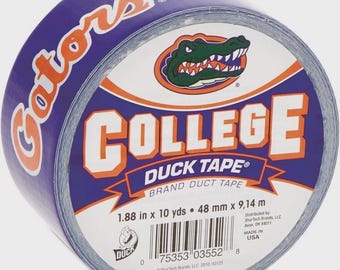 University of Florida - Gators - College Duck Tape, crafts, tailgating, fun