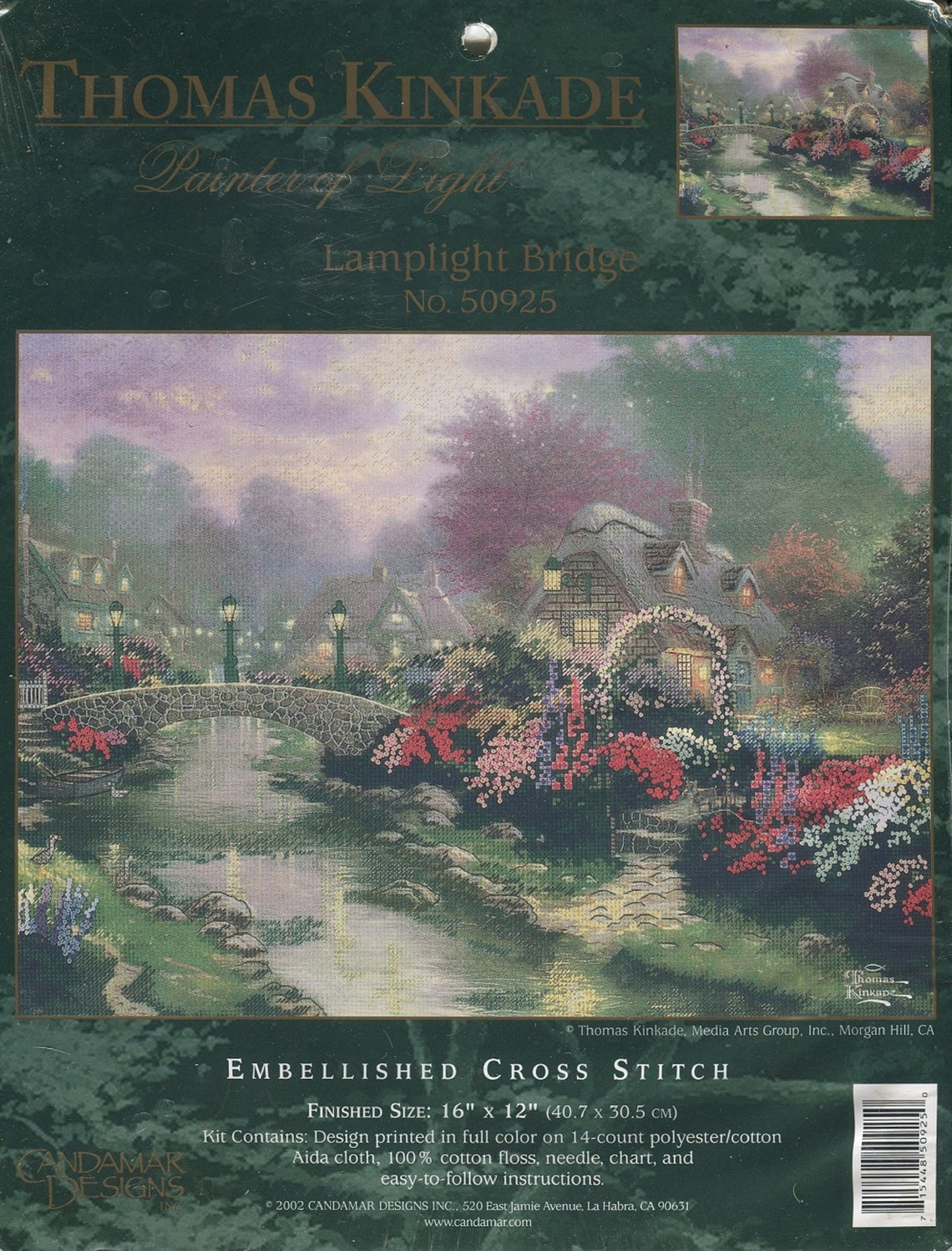 Thomas Kinkade Cross Stitch Kits NEW Choose From 10 Kits: - Etsy Australia