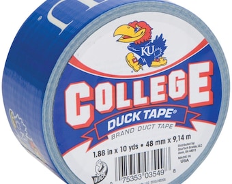 University of Kansas - Jayhawks - College Duck Tape, crafts, tailgating, fun