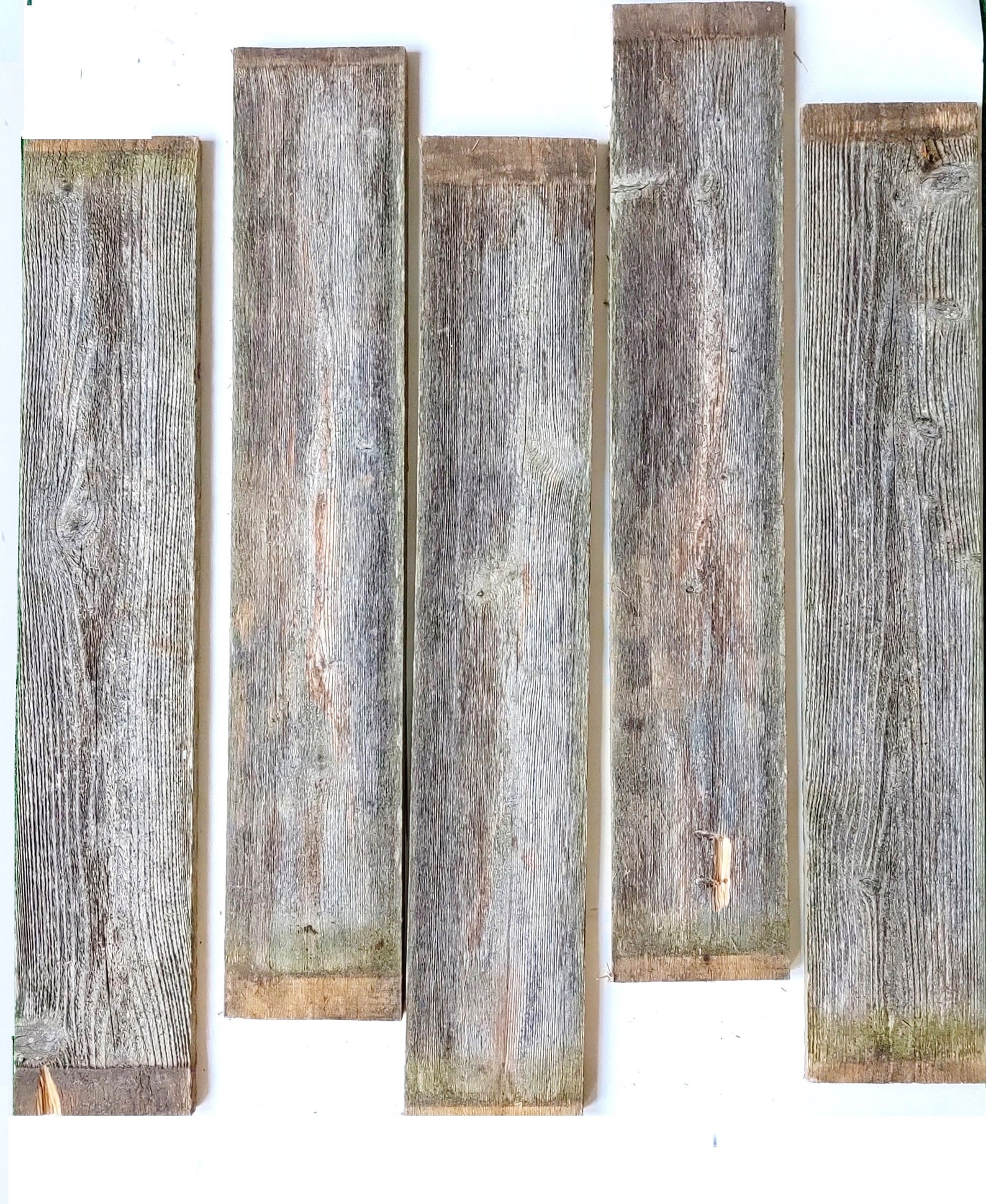5 Reclaimed Cedar Wood Planks 22 Long Rustic Projects, Wall Accents Etsy