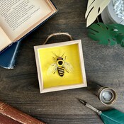 kitchen wall art | bee art print | honey bee decor |... Bee Decor, Bee Art, Honeycomb Wall Art, Kitchen Decor, Yellow Printable ...