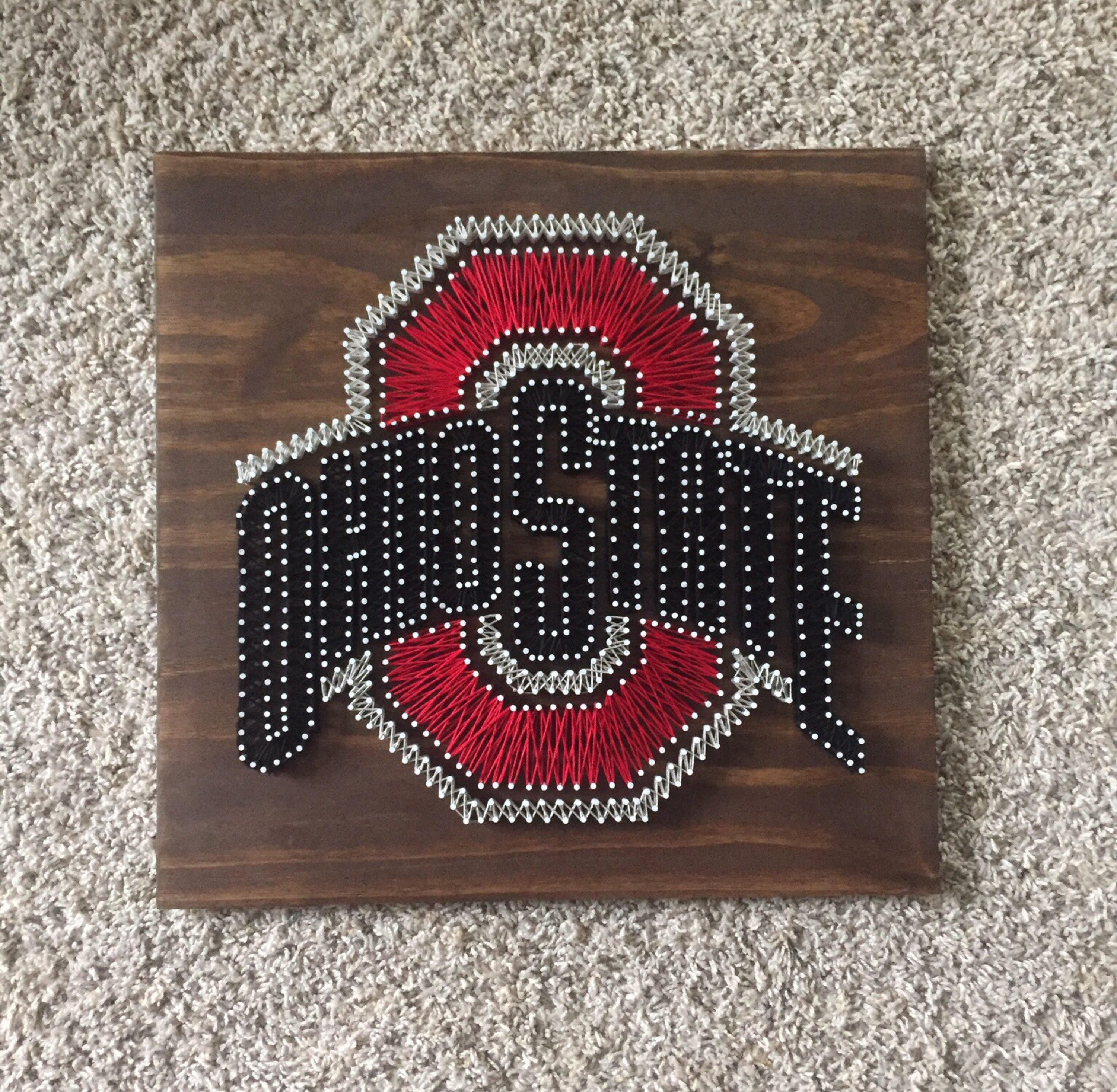 Ohio State String Art | Etsy