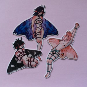 Shibari Fairy Girl Sticker Pack ~ Mature