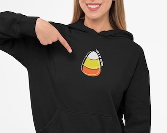 Halloween Candy corn Sweater Candy corn sweatshirt Halloween hoodie Spooky Hoodie Unisex Hoodie Halloween hooded sweatshirt