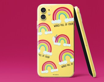 Over the rainbow | World of color | Pride iPhone Case