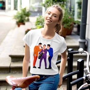 Jonas bros Print Crop Tee, Happiness Begins Tee, Sucker for you with Happiness Begins Tour Outfits