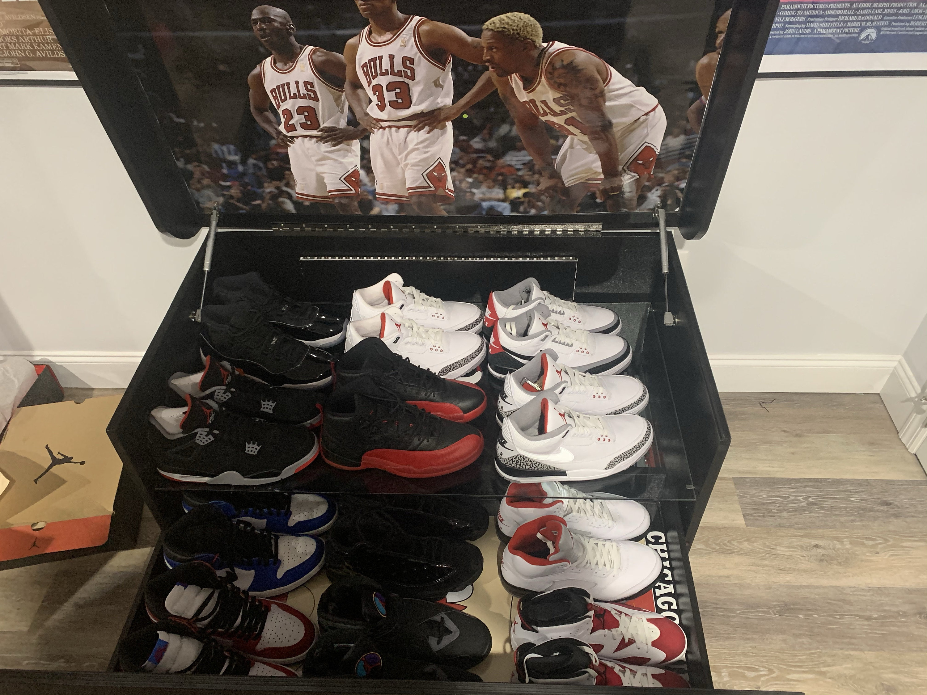 huge jordan shoe box