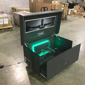 Custom shoe box storage sale