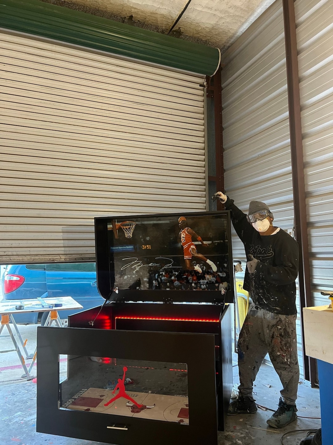 Life Size Jordan Shoe Boxes The Worlds Biggest Shoe Box Storage