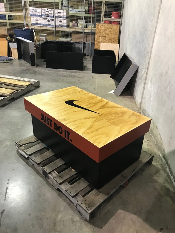 Giant Nike Shoebox Storage Free Shipping