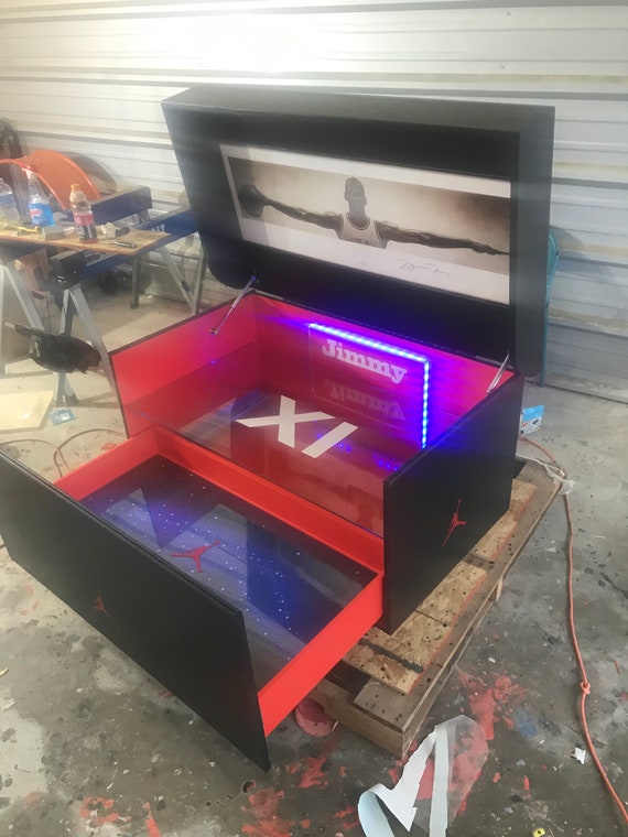 Big jordan box store shoe holder