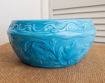 1974 Arnel’s Pottery, Planter Bowl, Blue