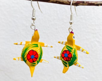 Mexican alebrije earrings / Mexican alebrije earrings / alebrije earrings