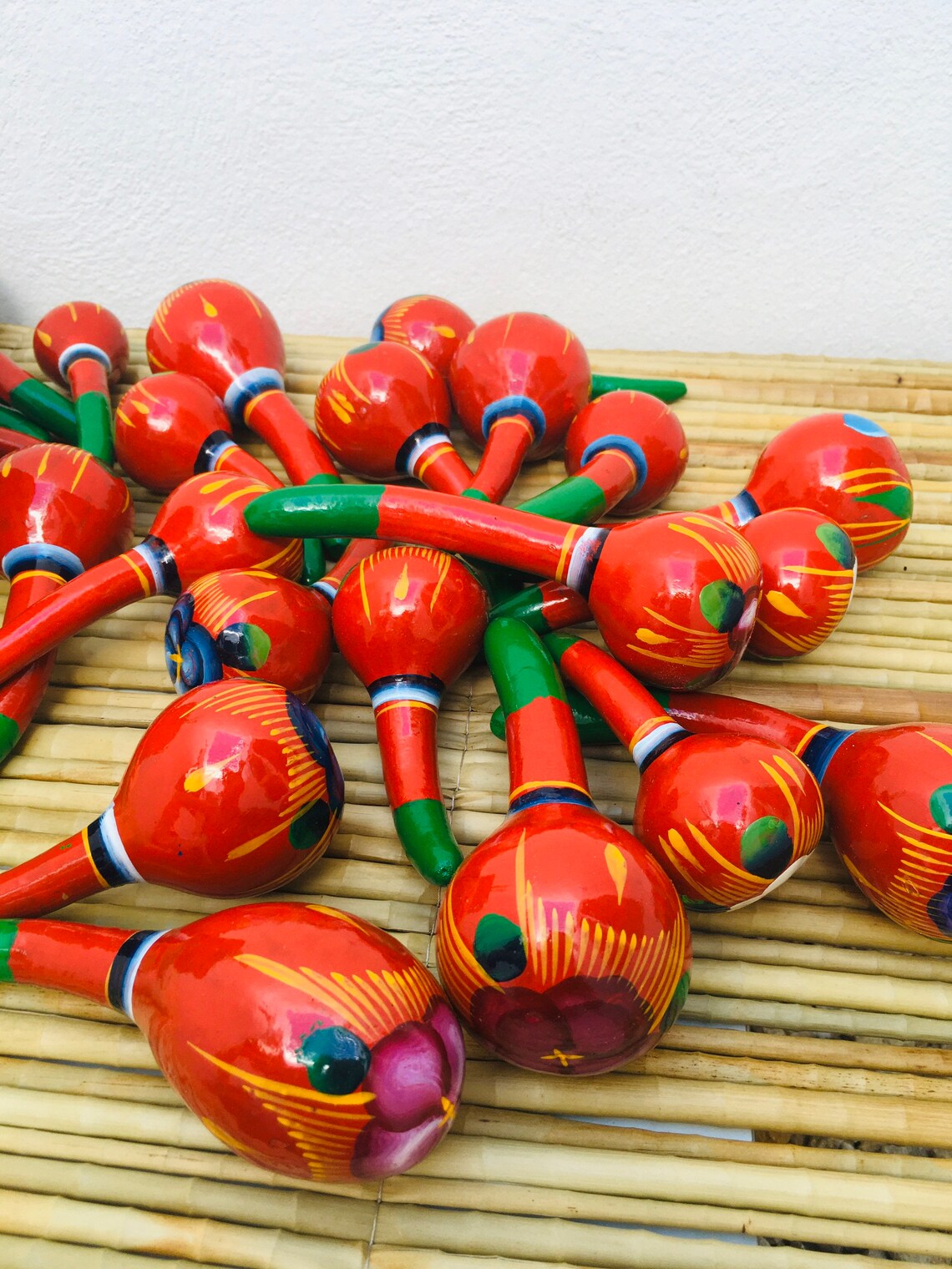 4 7 / Bule mexican rattle / sonaja mexicana / maracas | Etsy