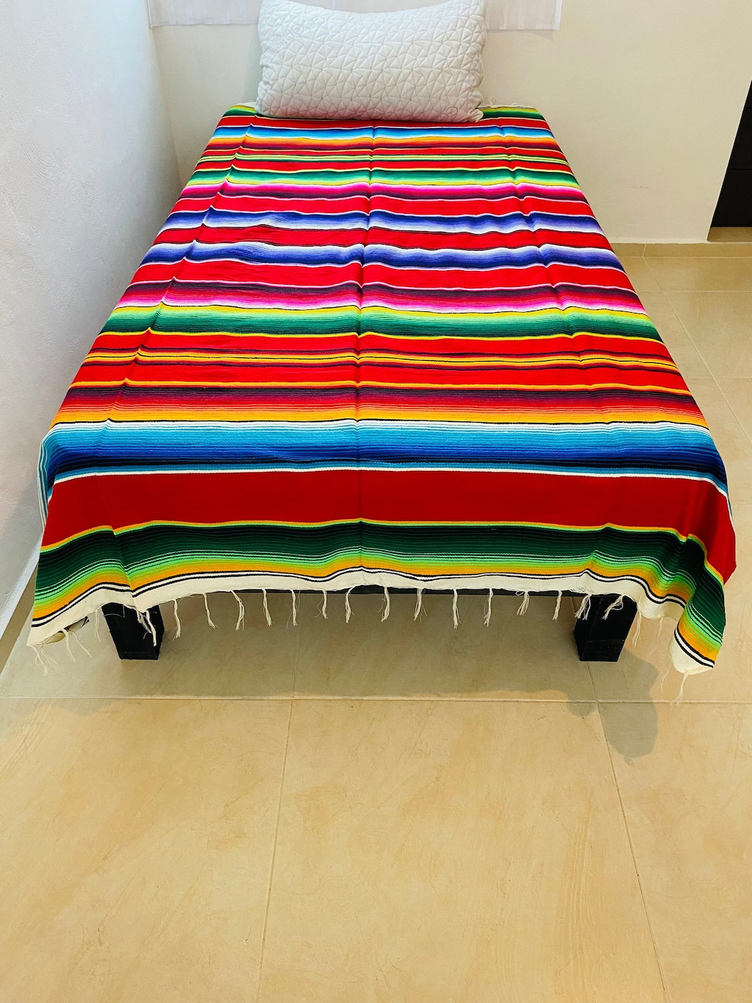 El Sarape Ropa Sarape Blanket / Mexican Sarape / Mexican Sarape - Etsy