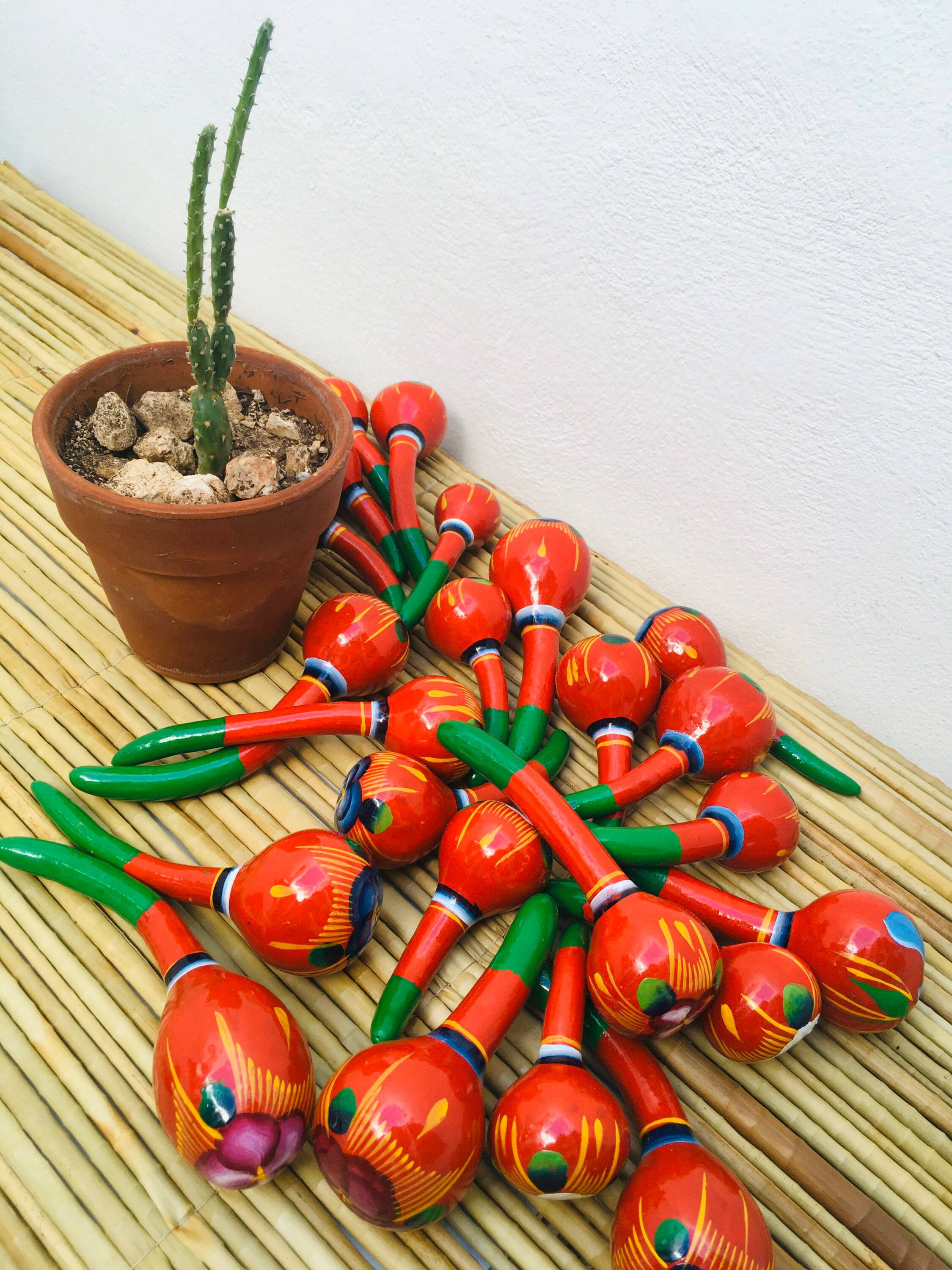 4 7 / Bule mexican rattle / sonaja mexicana / maracas | Etsy