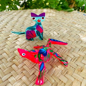 Mini Alebrije hummingbird
