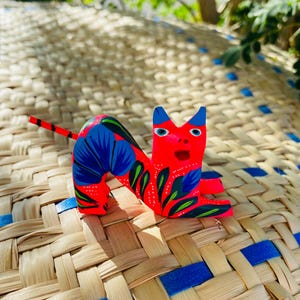 Mini Cat Alebrije/ Mini Cat Alebrije