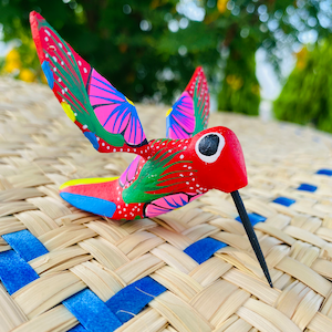 Mini Alebrije hummingbird
