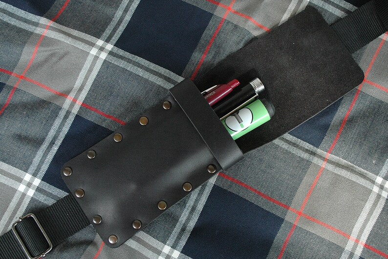Holder for Vertical Belt Leather Pens Case Free Etsy