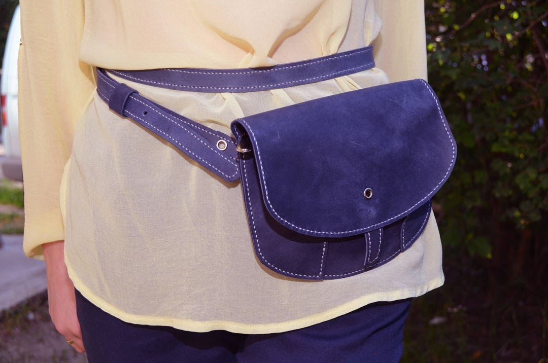 Leather Waist Bag Belt Pack Fashion Fanny Bag Bag for - Etsy