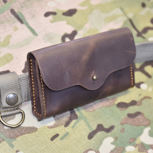 Leather Ammo Pouch Cartridge Pouch Hunter Accessory Hunters Etsy