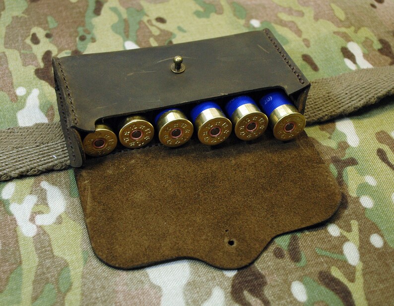 Ammo Pouch for Any Cartridge Hunter Accessory Hunters Leather Etsy