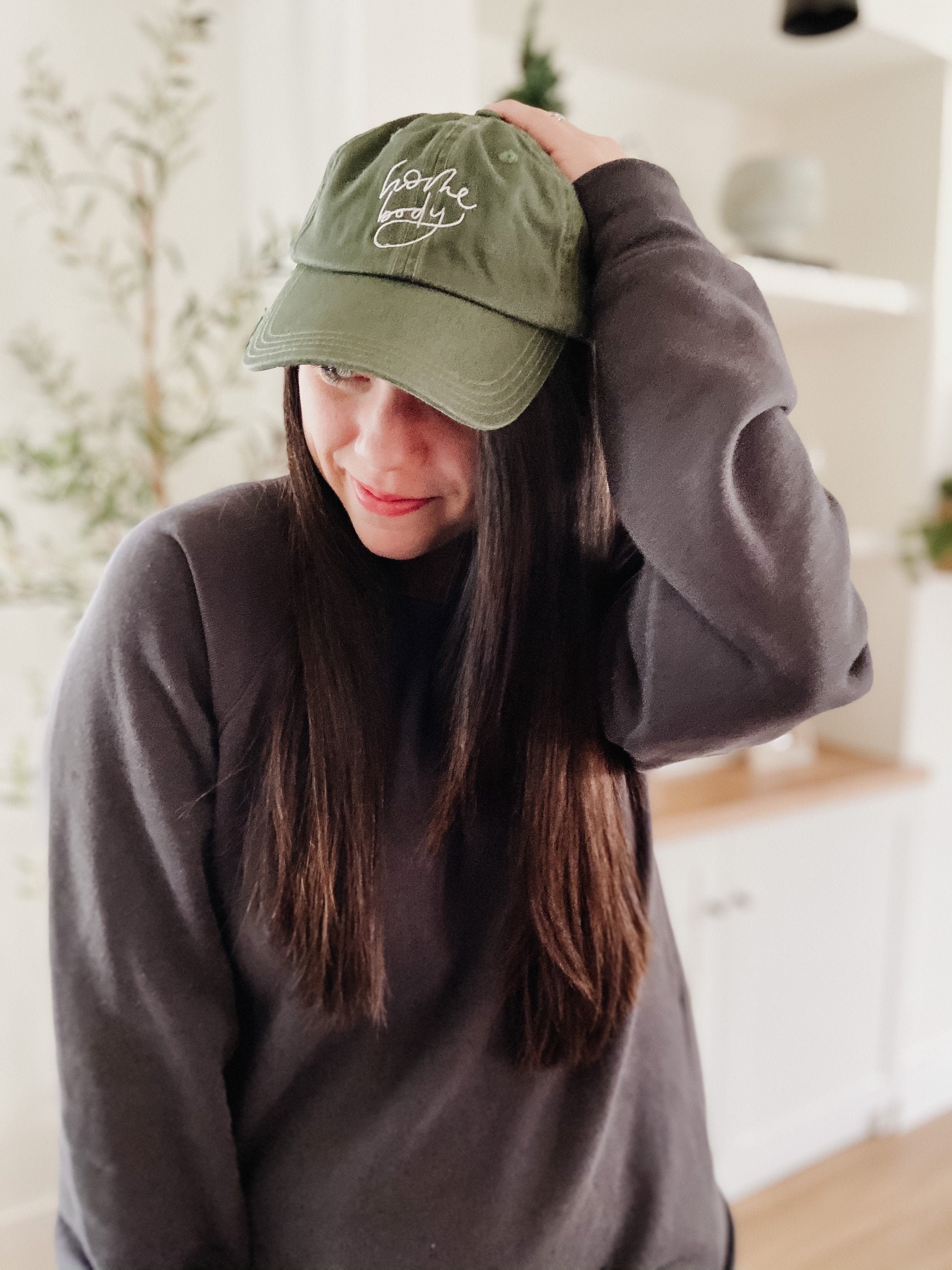 Homebody Handlettered Baseball Cap 
