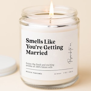engagement candle
