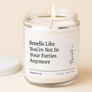 50th Birthday gift for women, Gifts for turning 50th Birthday gifts for her, Smells like not in your 40s, Mom 50th Birthday Gift for him F40