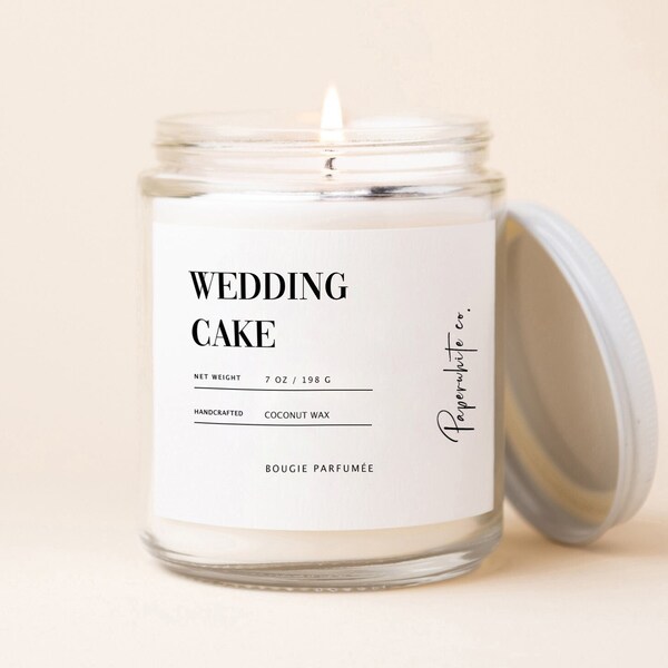 Wedding Cake Candle Etsy