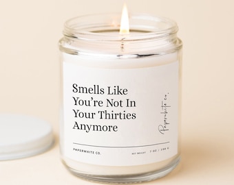 40th Birthday Gifts For Women 40th Birthday Gift For Him Daughter 40th birthday gift for woman turning 40th Gift Her Forties Candle F37M7
