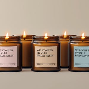 Bridesmaid Gifts For Bridal Party, Bridesmaid Candles perfect for bridesmaid proposal gift, bridesmaid ask, maid of honor gifts