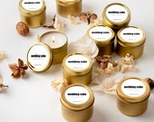 Wedding Cake Candle, Bakery Scented Candle, Small Bridesmaid Proposal Gift