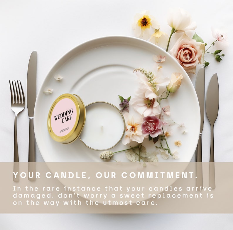 Bridesmaid Candle Wedding Cake Candle Bridesmaid Gifts Small Candle Bridal Party Gifts Bridesmaid Proposal 4 Oz Gold Tin Candle Favors W12 4oz Tin Pale Pink