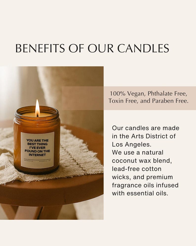 Boyfriend Gift - Best Thing I've Found On The Internet Candle