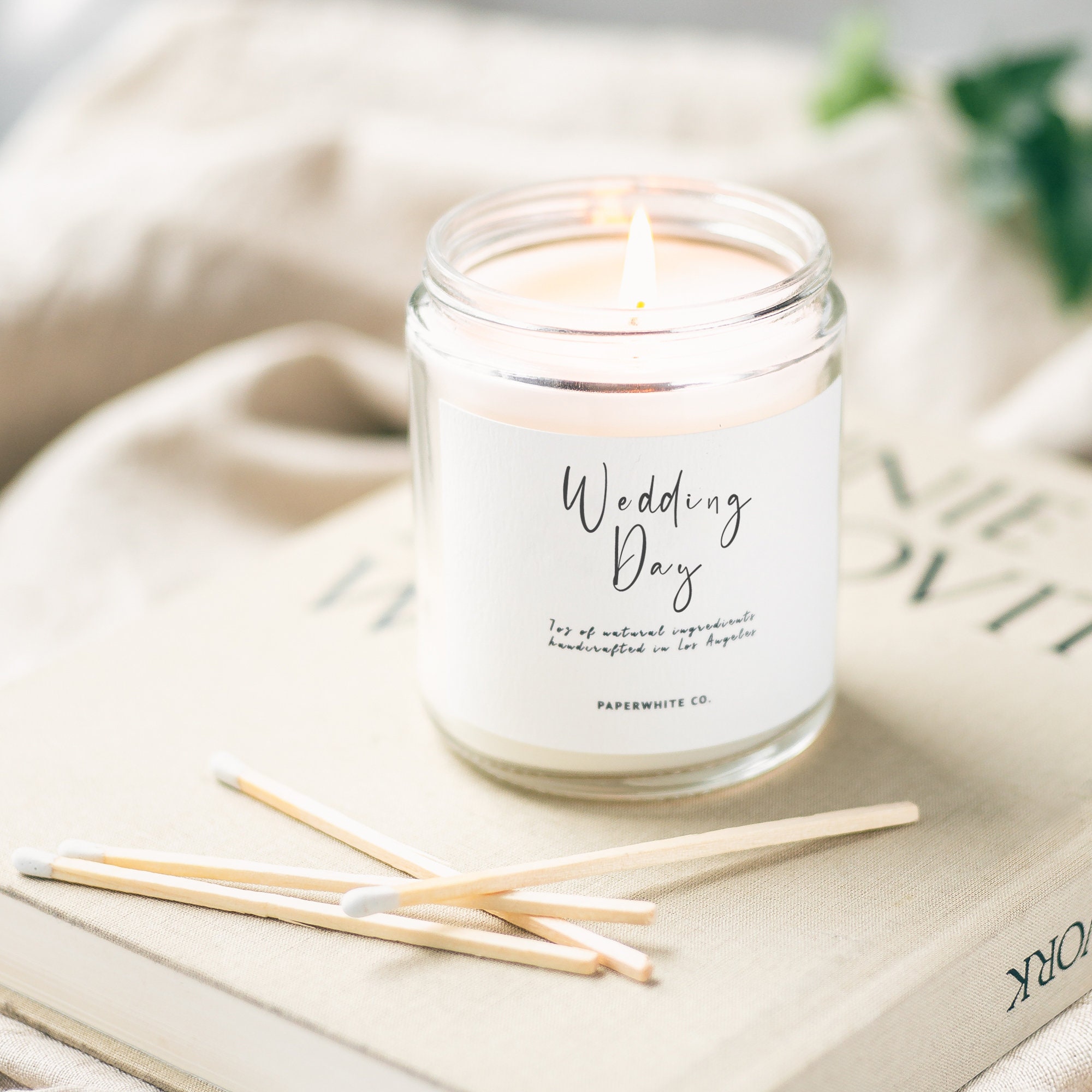 Team Bride Candle - Bridal Shower Candle