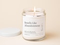 Smells Like Abandonment Candle Going Away Gift Coworker Leaving Gift Farewell Moving Away Goodbye Gift Job Promotion Gift Friend Boss F65M21