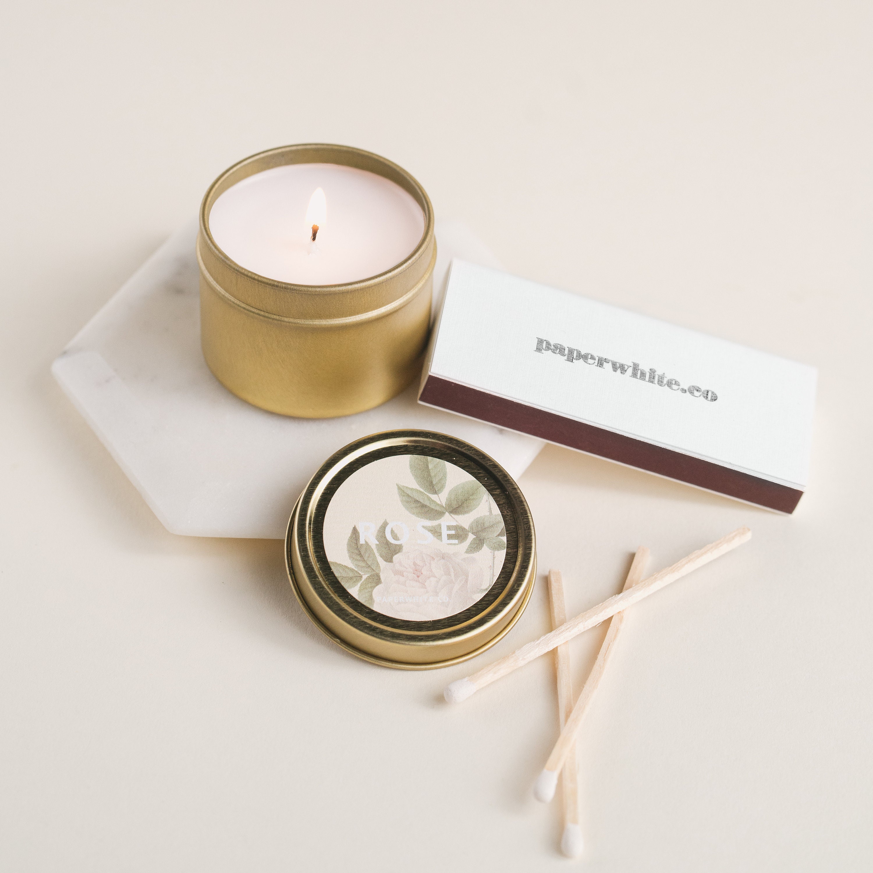 Mini Tin Candle / 2 OZ Candle / Mini Candle / Scented Travel Etsy