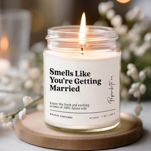 engagement candle for engagement gift