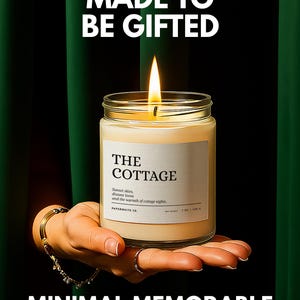 cozy cottage scented candle