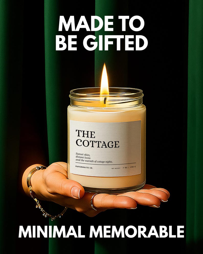 cozy cottage scented candle